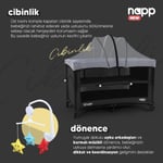  Huggy Napp 6 In 1 Anne Yani Park Yatak Oyun Parkı 70X120 XL