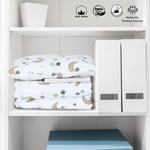 Huggy %100 Pamuk 130X80 Park Yatak Beşik Bebek Nevresim Takımı