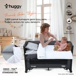 Huggy %100 Pamuk 130X80 Park Yatak Beşik Bebek Nevresim Takımı