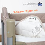 Huggy %100 Yeni Zelenda Kuzu Yünü %100 Pamuk Kumaş 70x110 Bebek Yatak Pedi