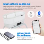 Huggy 4 in 1 Cozy Terazi Özellikli Bluetooth Müzikli Kumandalı Portatif Otomatik Sallanabilir Beşik