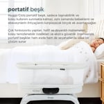Huggy 4 in 1 Cozy Terazi Özellikli Bluetooth Müzikli Kumandalı Portatif Otomatik Sallanabilir Beşik