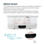 Huggy 4 in 1 Cozy Terazi Özellikli Bluetooth Müzikli Kumandalı Portatif Otomatik Sallanabilir Beşik