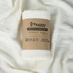 Huggy 4 Katlı %100 Pamuk 100x130 Müslin Bez, Müslin Örtü, Müslin Yenidoğan Bebek Battaniyesi
