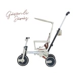 Huggy 6in1 FunTrike Siyah 3 Tekerlekli Bebek Bisikleti |Ebeveyn Kontrollü, Katlanabilir ve Denge Modlu