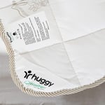 Huggy 75x125 Bebek Yorganı – %100 Yeni Zelanda Kuzu Yünü, %100 Pamuk Kumaş