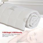 Huggy 75x125 Bebek Yorganı – %100 Yeni Zelanda Kuzu Yünü, %100 Pamuk Kumaş
