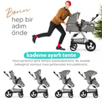 Huggy Bonn 5 İn 1 Travel Sistem Bebek Arabası