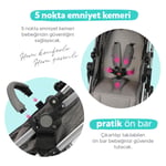 Huggy Bonn 5 İn 1 Travel Sistem Bebek Arabası