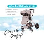 Huggy Bonn 5 İn 1 Travel Sistem Bebek Arabası