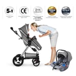 Huggy Bonn 5 İn 1 Travel Sistem Bebek Arabası