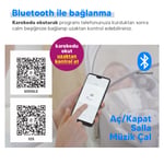 Huggy Calm All in One Çift Yönlü Bluetooth Müzikli Ana Kucağına Dönüşebilen Otomatik Sallanabilir Mini Beşik