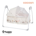 Huggy Cocoon Otomatik Sallanabilir Kumandalı Portatif Elektrikli Beşik