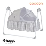 Huggy Cocoon Otomatik Sallanabilir Kumandalı Portatif Elektrikli Beşik