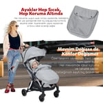 Huggy Easy Go Kabin Boy Otomatik Katlanır Bebek Arabası