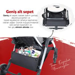 Huggy Easy Go Kabin Boy Otomatik Katlanır Bebek Arabası