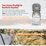 Huggy Easy Go Kabin Boy Otomatik Katlanır Bebek Arabası