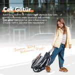 Huggy Easy Go Kabin Boy Otomatik Katlanır Bebek Arabası