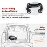 Huggy Easy Go Kabin Boy Otomatik Katlanır Bebek Arabası
