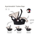 Huggy Egg 6 İn 1 Travel Sistem Bebek Arabası
