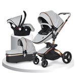 Huggy Egg 6 İn 1 Travel Sistem Bebek Arabası