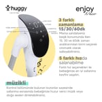 Huggy Enjoy Otomatik Sallanabilir Kumandalı Katlanabilir Elektrikli Mama Sandalyesi-Salıncak