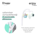 Huggy Enjoy Otomatik Sallanabilir Kumandalı Katlanabilir Elektrikli Mama Sandalyesi-Salıncak