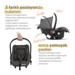 Huggy Evoc 5 İn 1 Travel Bebek Arabası