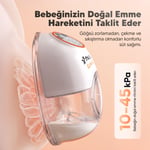 Huggy Luvia Giyilebilir Elektrikli Göğüs ve Süt Sağma Pompası Otomatik 