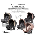 Huggy Mate 4 in 1 Chrome Luxury Krom Extra parlak Travel Bebek Arabası