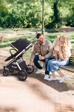 Huggy Mate 5 in 1 Extra Parlak Çift Yönlü Travel Bebek Arabası