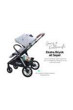 Huggy Mate 5 in 1 Extra Parlak Çift Yönlü Travel Bebek Arabası