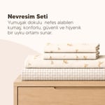 Huggy Moon ve Swing Me Otomatik Beşik Uyumlu 90X130 Nevresim Takımı Seti