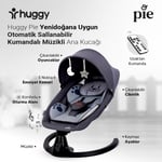 Huggy Pie Yenidoğandana Uygun Otomatik Sallanabilir Kumandalı Bluetooth Müzikli Ana Kucağı