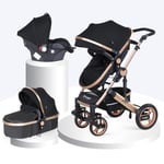 Huggy Queen 3 İn 1 Travel Sistem Bebek Arabası