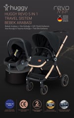 Huggy Revo 5 İn 1 Travel Bebek Arabası