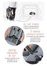 Huggy Revo 5 İn 1 Travel Bebek Arabası