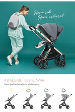 Huggy Revo 5 İn 1 Travel Bebek Arabası