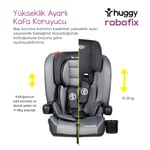 Huggy Robofix 9-36 Kg İsofixli Katlanabilir Oto Koltuğu