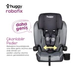 Huggy Robofix 9-36 Kg İsofixli Katlanabilir Oto Koltuğu