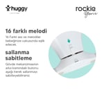 Huggy Rockie Yenidoğana Uygun Kumandalı Bluetooth Müzikli Mama Tepsili Ana Kucağı