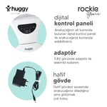 Huggy Rockie Yenidoğana Uygun Kumandalı Bluetooth Müzikli Mama Tepsili Ana Kucağı