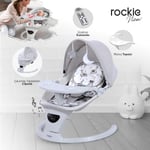 Huggy Rockie Yenidoğana Uygun Kumandalı Bluetooth Müzikli Mama Tepsili Ana Kucağı