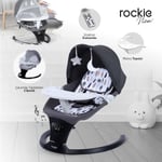 Huggy Rockie Yenidoğana Uygun Kumandalı Bluetooth Müzikli Mama Tepsili Ana Kucağı