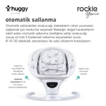 Huggy Rockie Yenidoğana Uygun Kumandalı Bluetooth Müzikli Mama Tepsili Ana Kucağı