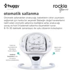 Huggy Rockie Yenidoğana Uygun Kumandalı Bluetooth Müzikli Mama Tepsili Ana Kucağı