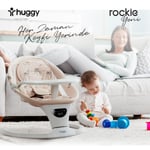 Huggy Rockie Yenidoğana Uygun Kumandalı Bluetooth Müzikli Mama Tepsili Ana Kucağı