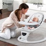 Huggy Rockie Yenidoğana Uygun Kumandalı Bluetooth Müzikli Mama Tepsili Ana Kucağı