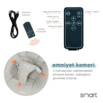 Huggy Smart Otomatik Sallanabilir Kumandalı Müzikli Anakucağı