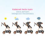 Huggy Townie 4 in 1 Travel Bebek Arabası